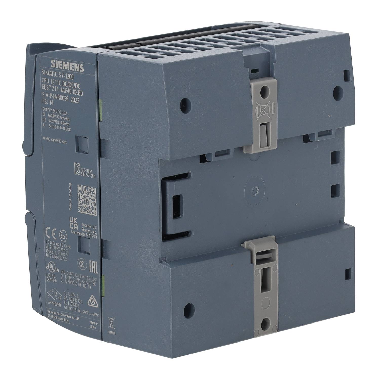 CPU S7-1200 1211C AC/DC/Relay