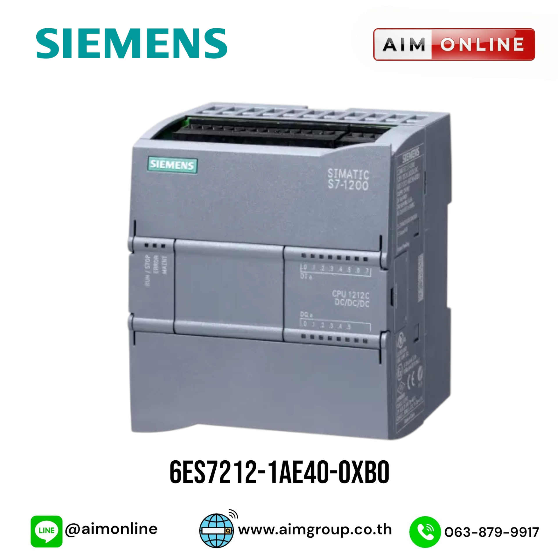 CPU S7-1200 1212C AC/DC/Relay