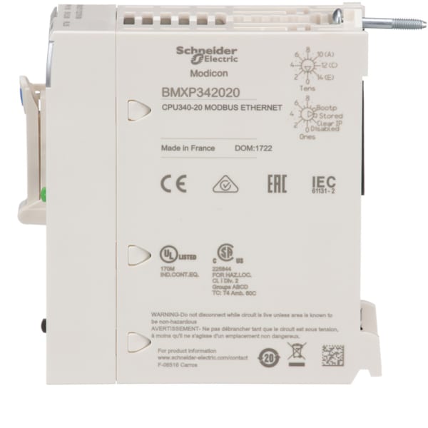 CPU Modicon M340