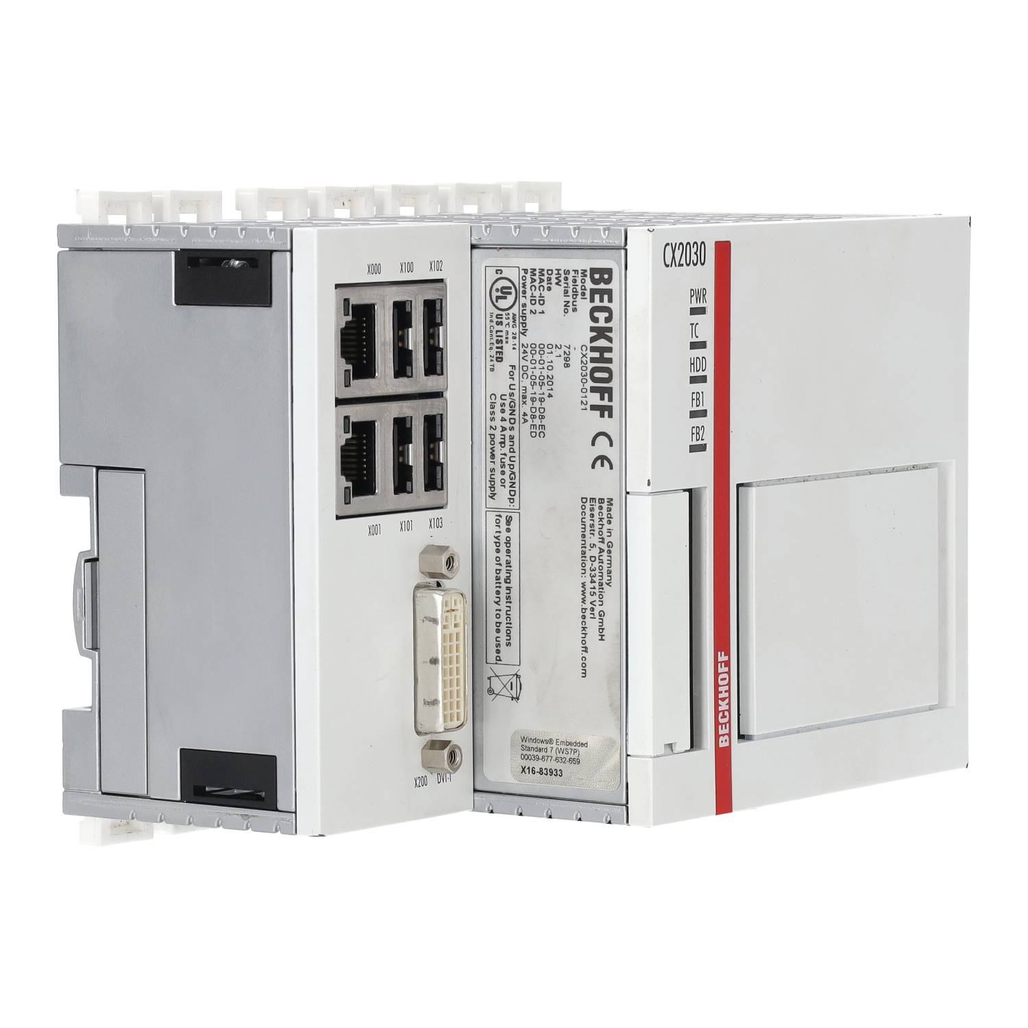 Embedded PC CX2030