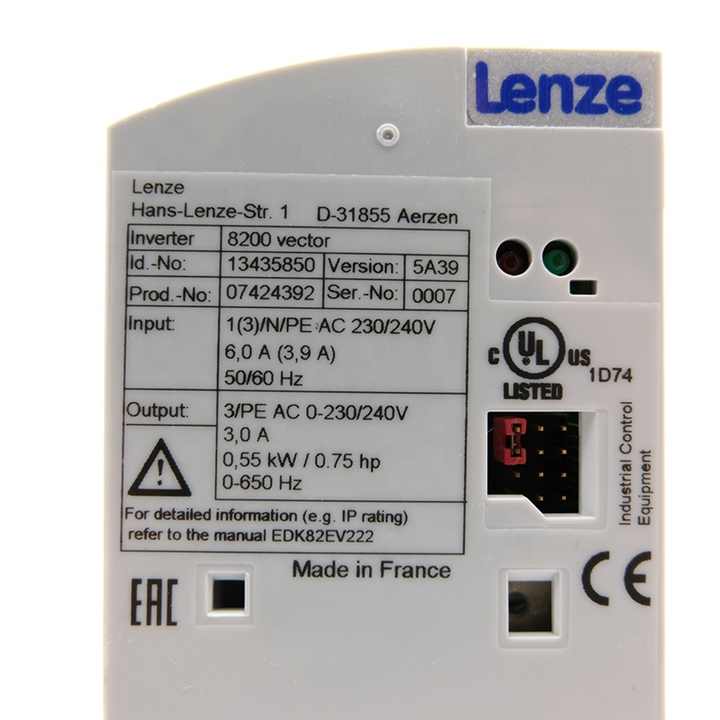 8200 Vector 1.5kW