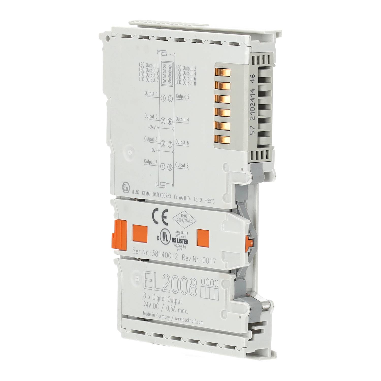 EtherCAT 8DO 24V DC