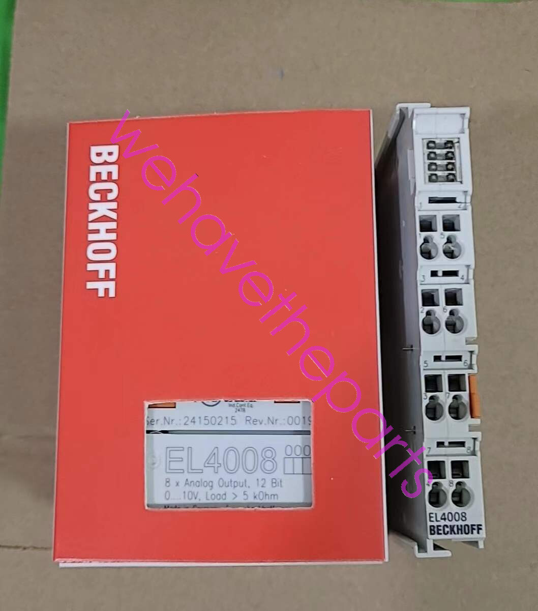 EtherCAT 8AO ±10V