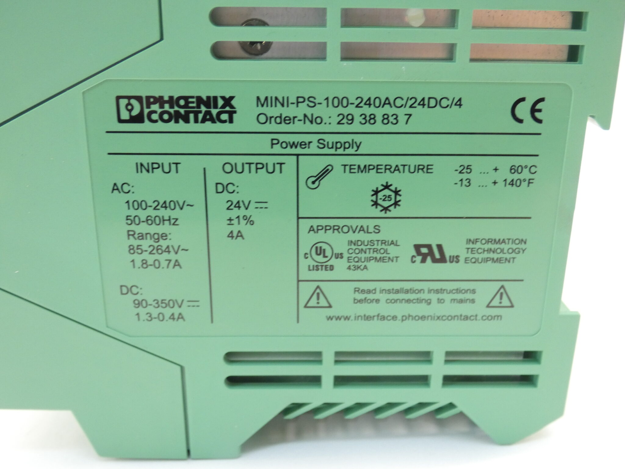 MINI-PS 24V/4A