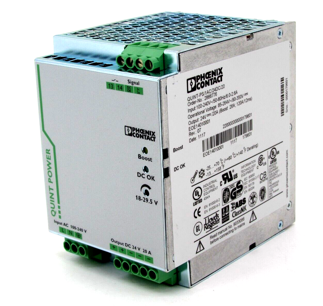 QUINT-PS 24V/40A