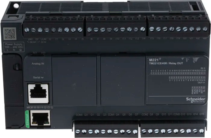 Modicon M221 40 I/O relay